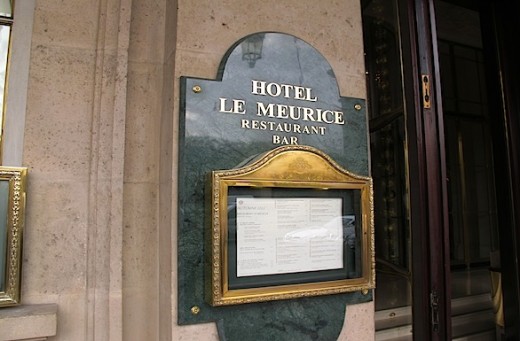 Le Meurice, Chef Yannick Allèno, Parigi, di Norbert