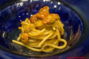 spaghetto con ricci, Tokuyoshi, chef Yoji Tokuyoshi, Milano