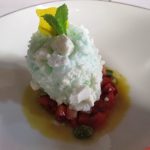 Meringa italiana alla menta con crema di limone, Mistral, Bellagio