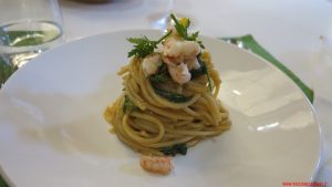 Spaghetti scampi e cimette di senape, Signore te ne ringrazi, Michele Biagiola