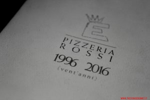 Il menù, Pizzeria Elite, Caserta