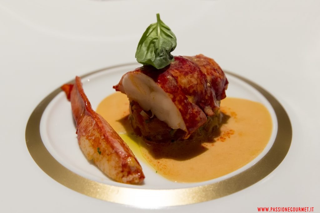 Zuppa di astice e pomodori, Trussardi alla Scala, Milano