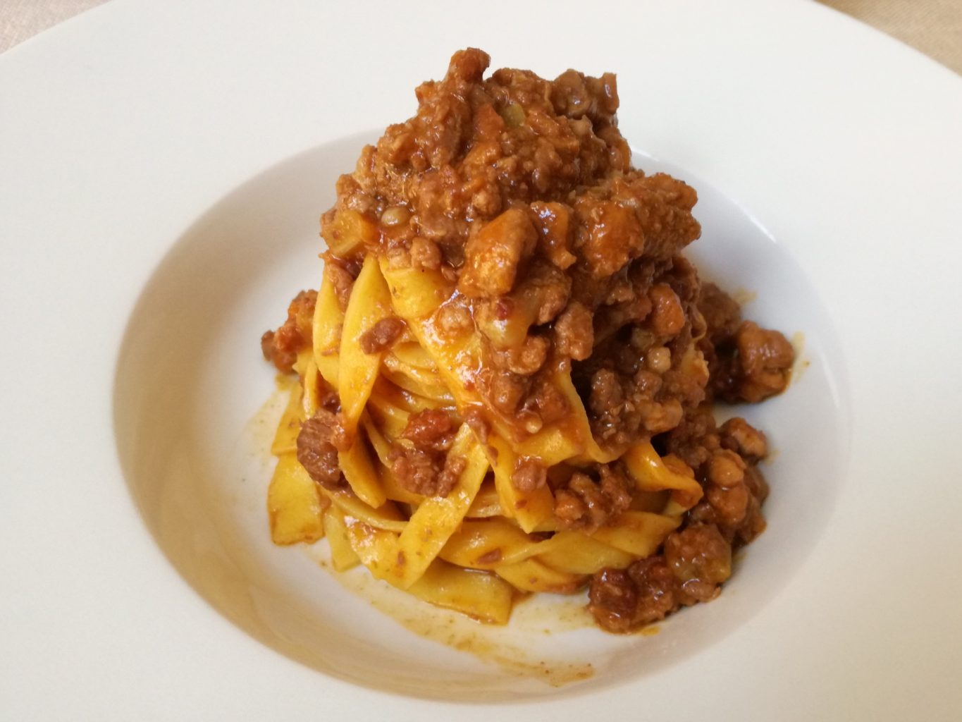 tagliatelle, al cambio, bologna
