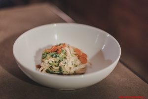 spaghettoni con leccia, Trattoria Epiro, Chef Marco Mattana & Matteo Baldi, Roma
