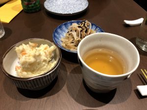 gastronomia yamamoto, milano, giapponese, antipasto