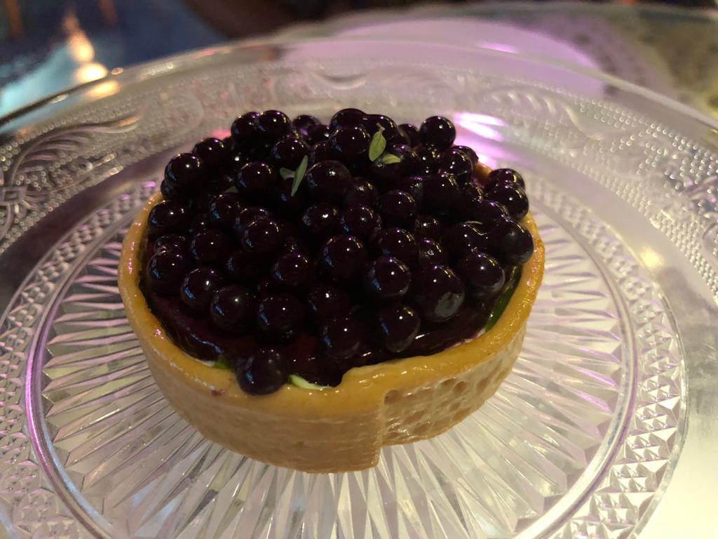 Tartelletta ai mirtilli.