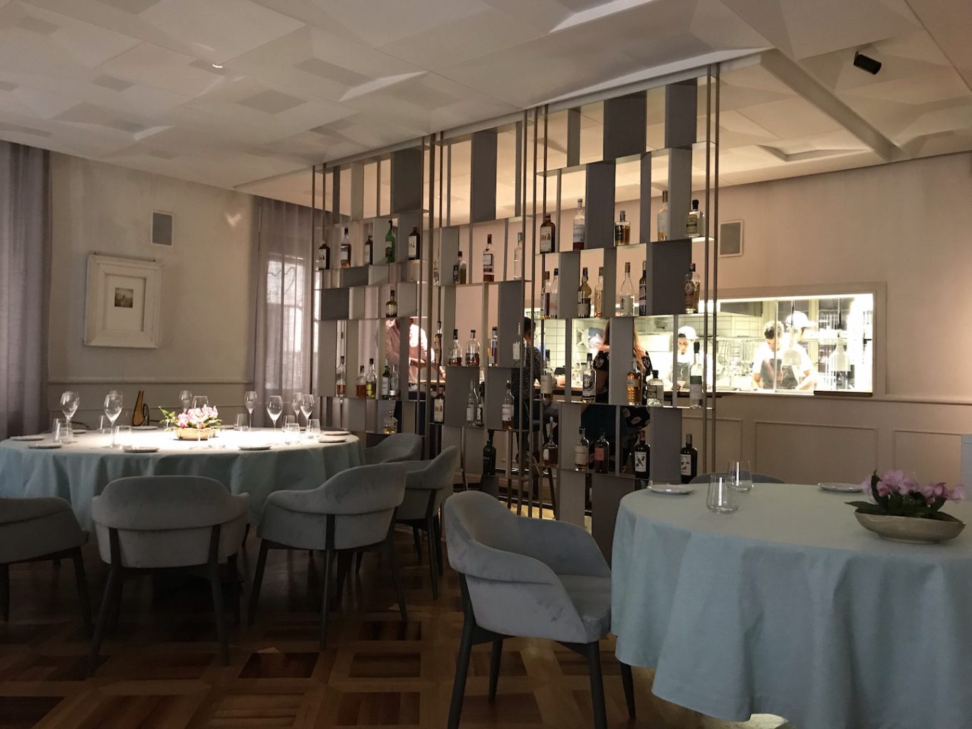 La sala del Ristorante El Coq