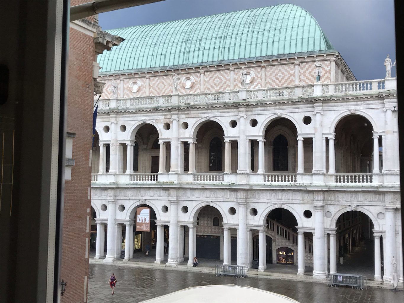 La vista dal Ristorante El Coq