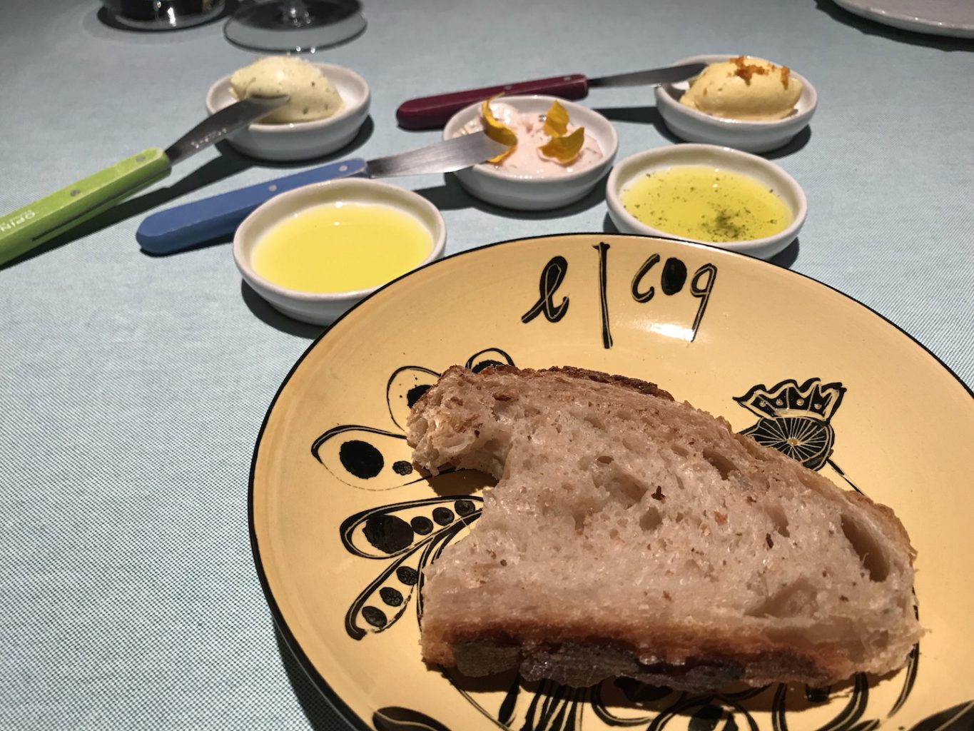 il pane del Ristorante El Coq