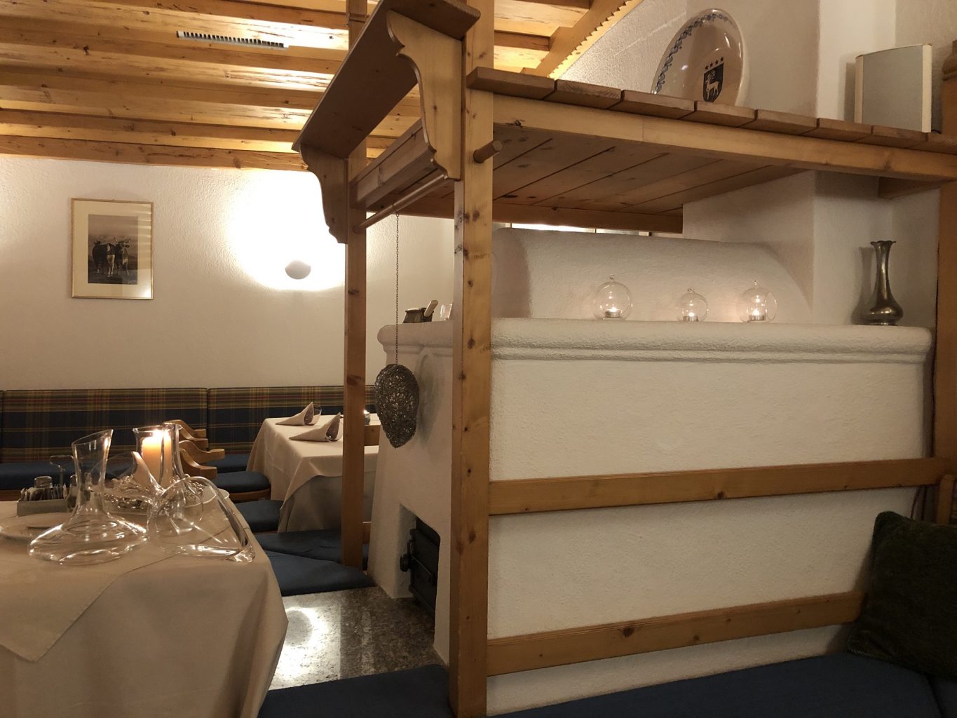 Uno scorcio della sala.