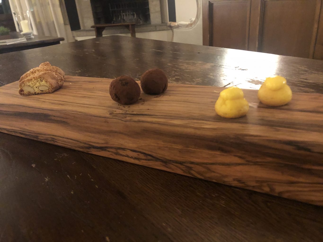 petit fours del ristorante Silene.
