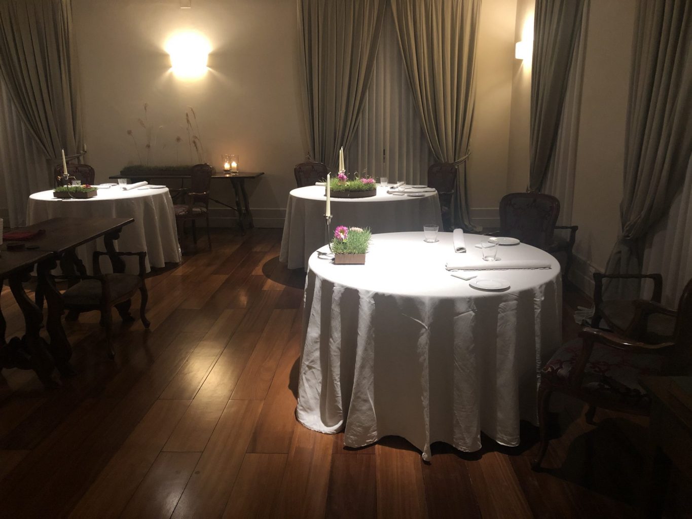Interni del ristorante Silene.