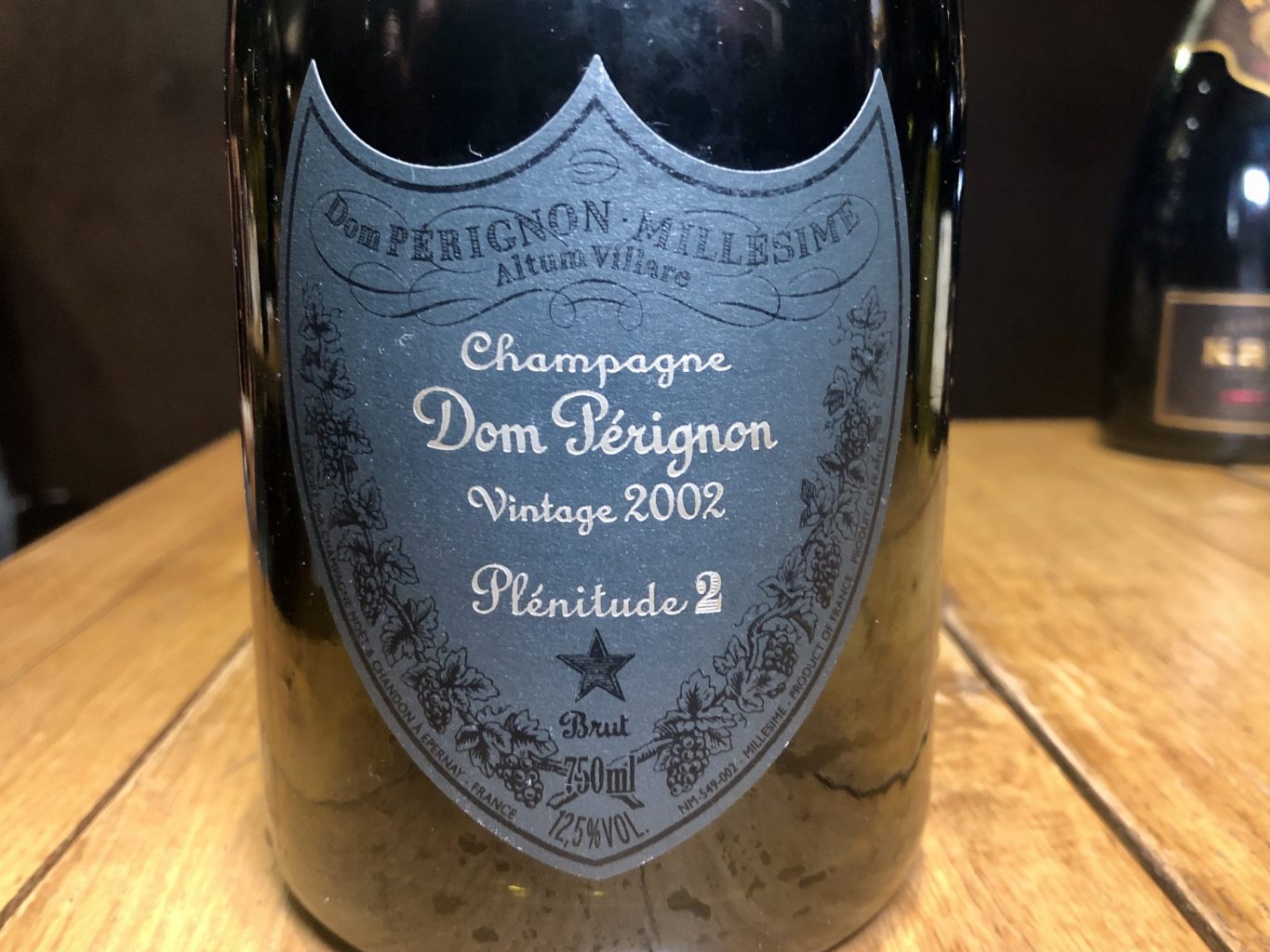 Il Dom Pérignon P2 2002.