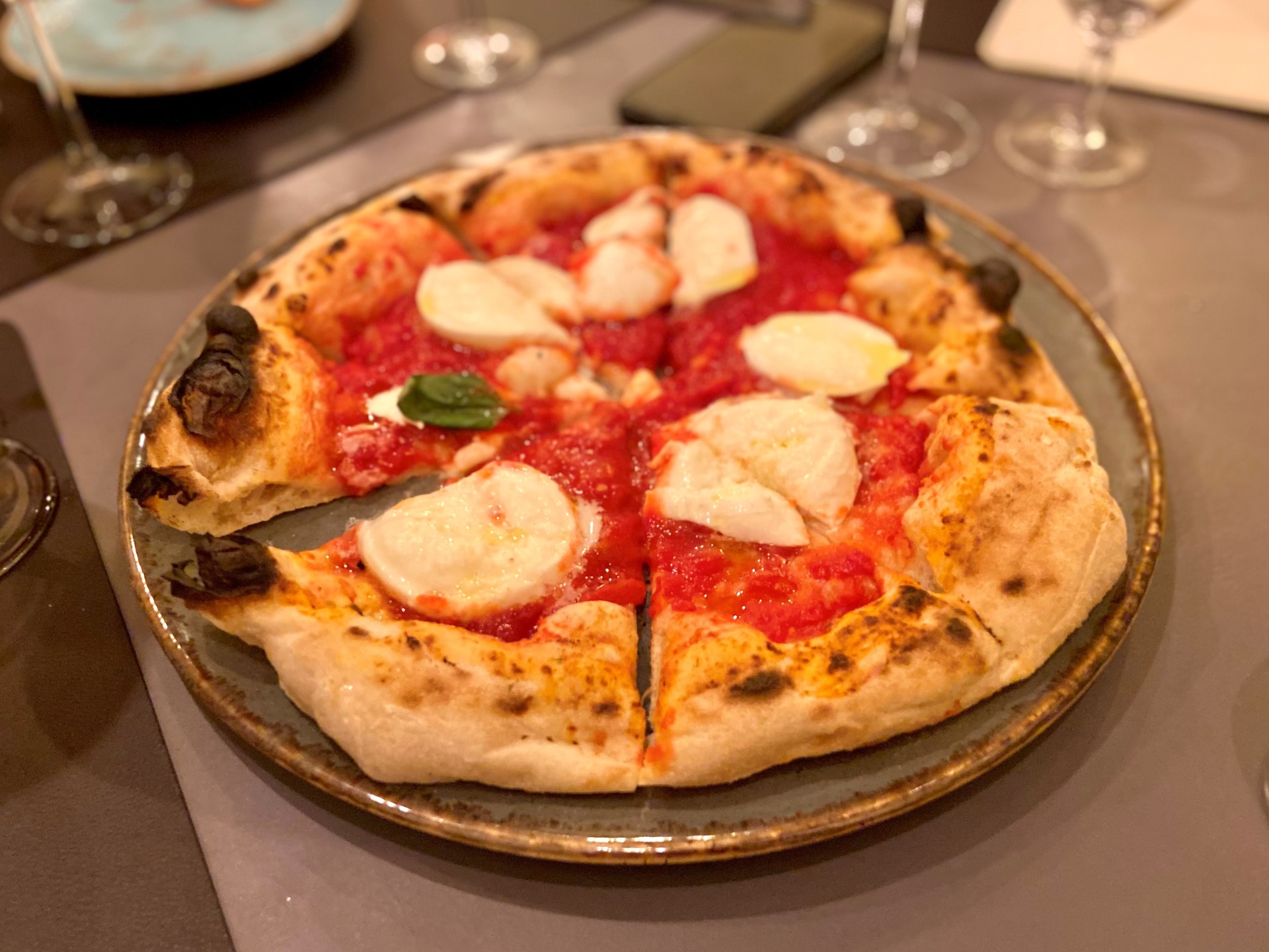 Pizza, Margherita, Milano, Ambaradan