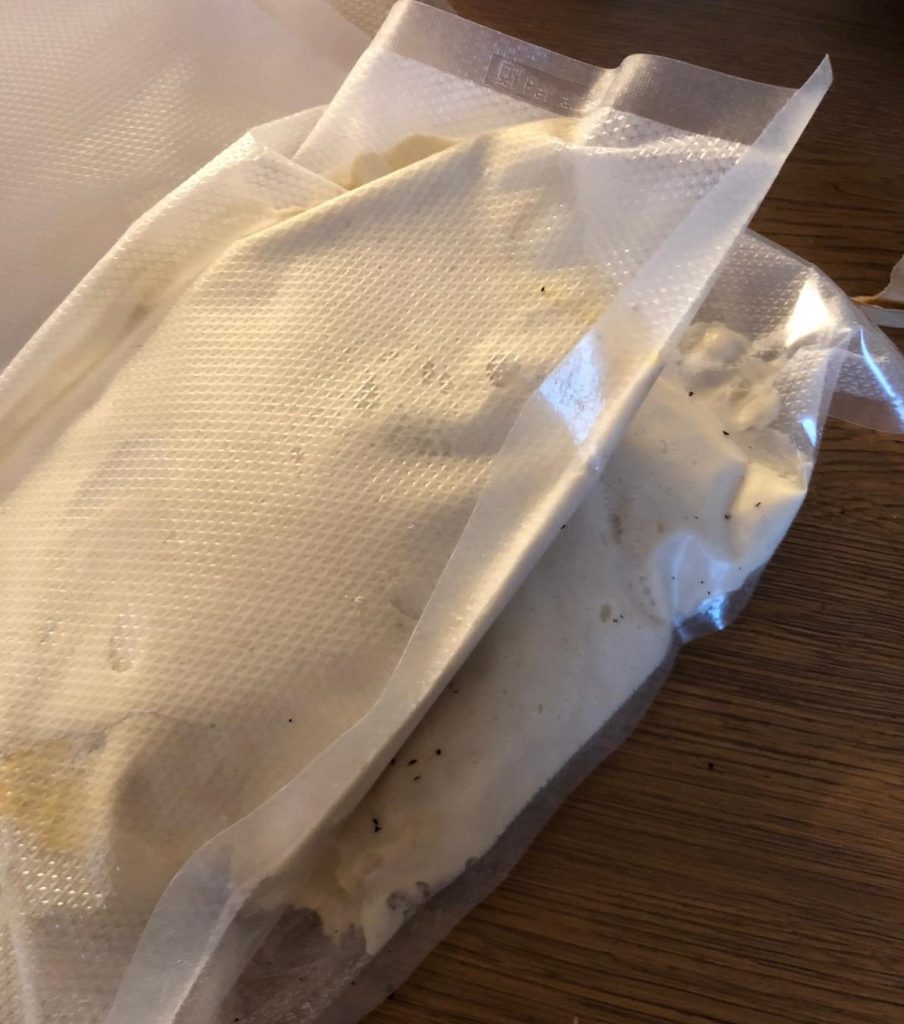 Quel che resta della pasta per la pizza.