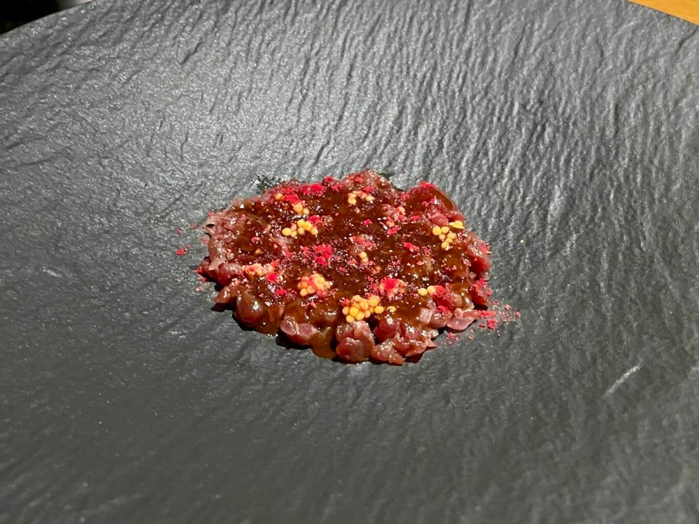 Tartare di cervo di Giacomo Lovato
