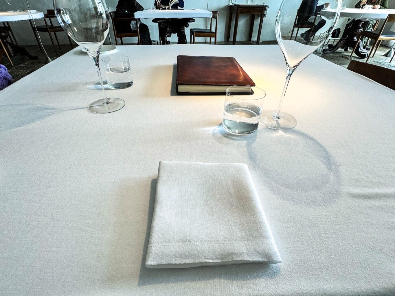 La mise en place.
