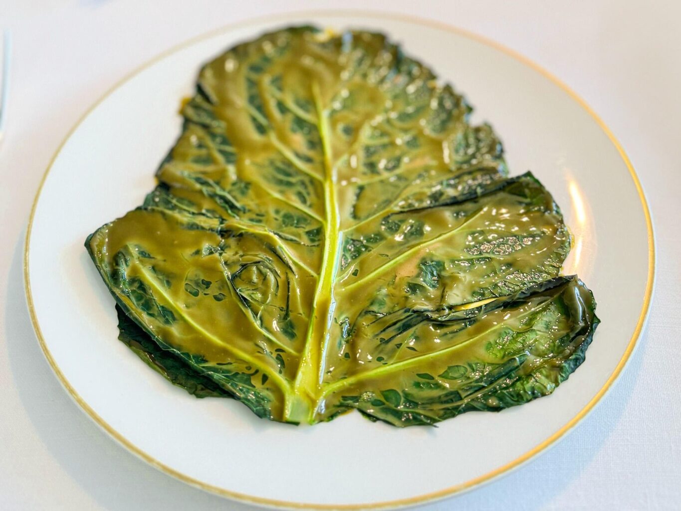 Foglia di broccolo e anice.