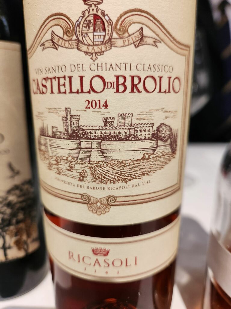 Vin Santo del Chianti Classico Castello di Brolio 2014 Ricasoli.