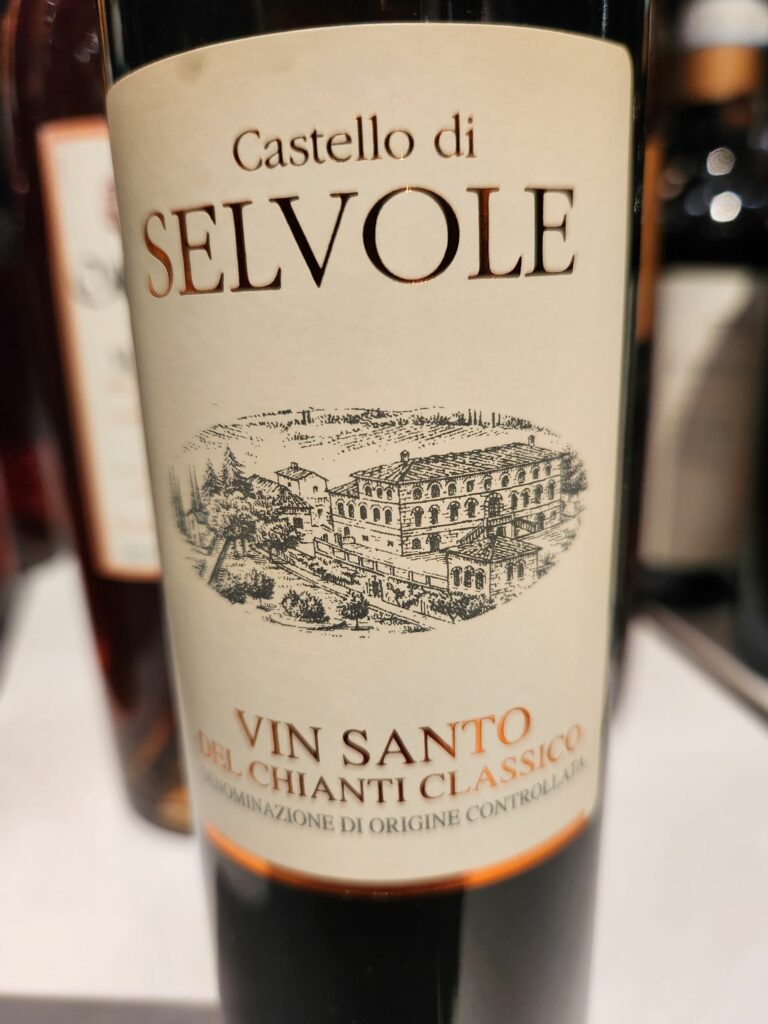 Vin Santo del Chianti Classico 1996 Castello di Selvole.