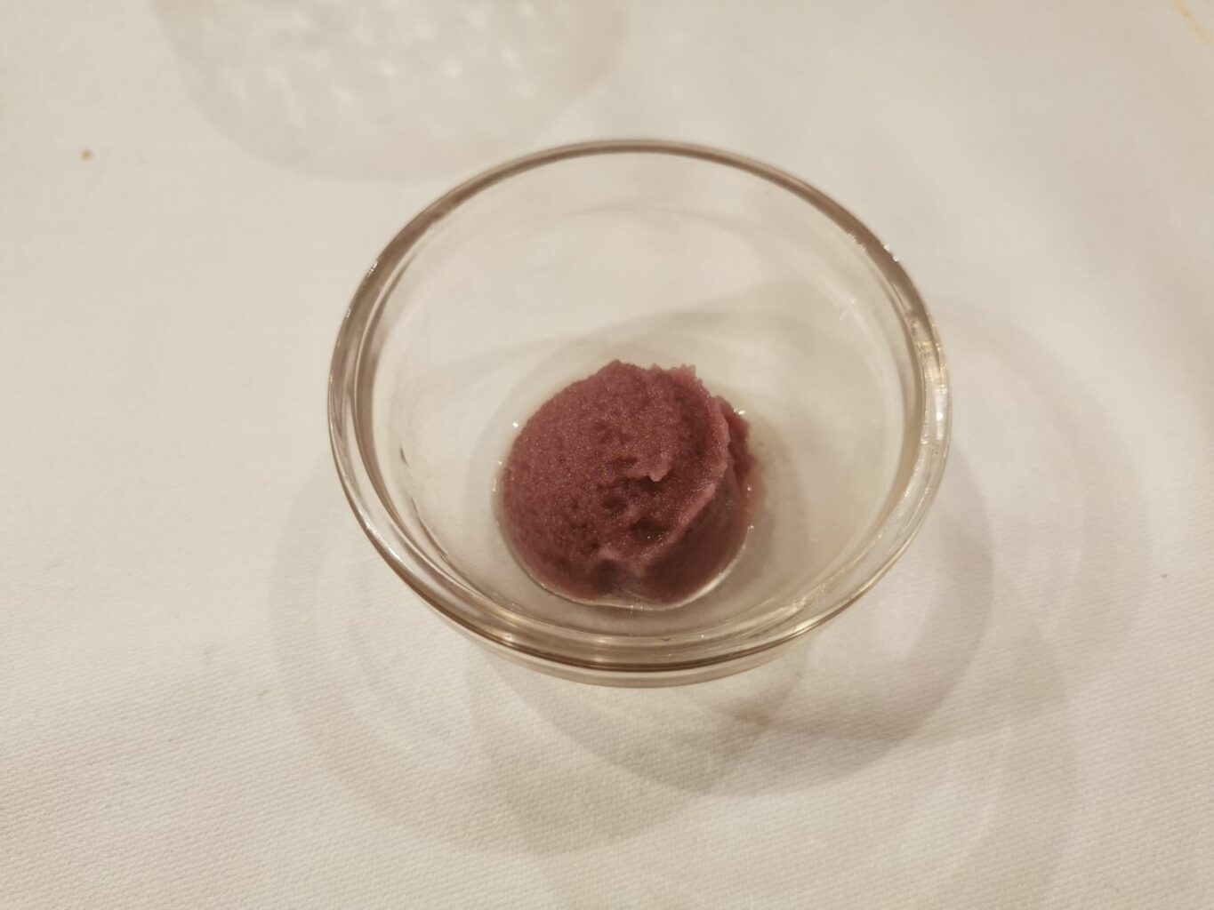 Pre dessert – sorbetto al lambrusco