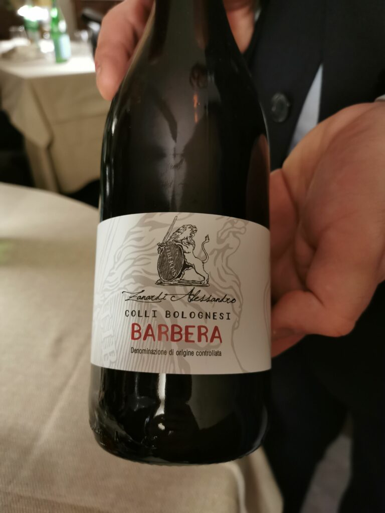 La barbera scelta per i secondi.