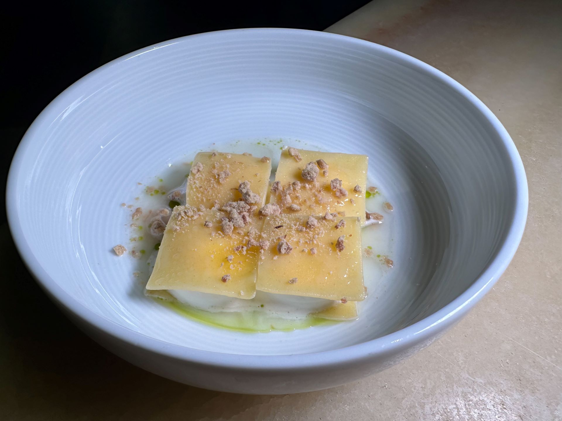 Tortellino panna e prosciutto di Nicola Bonora