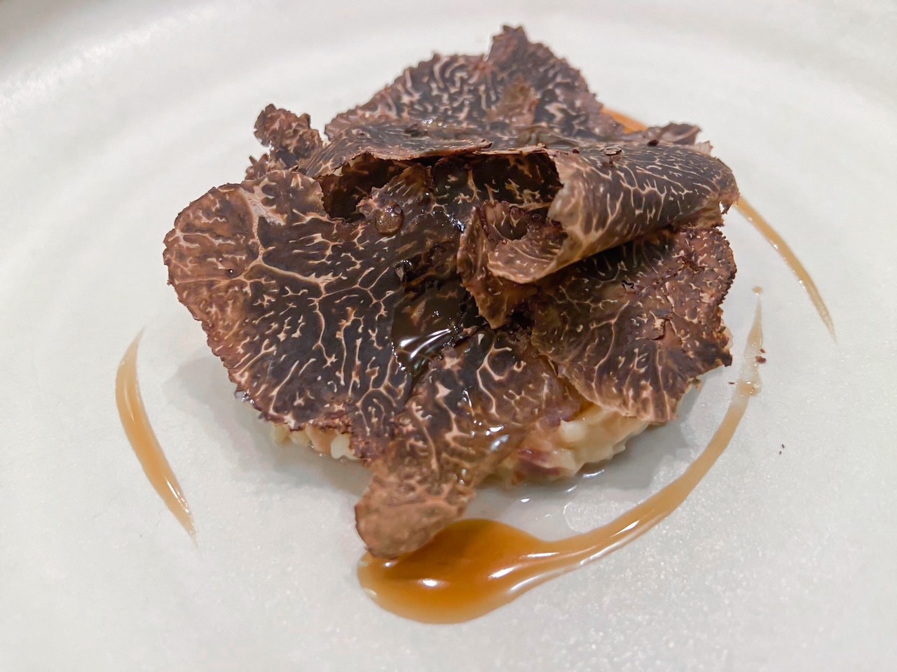 Cavolfiore e tartufo nero di Nerua Guggenheim.
