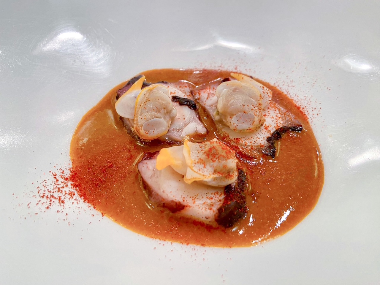 Polpo con burro nero del Nerua Guggenheim