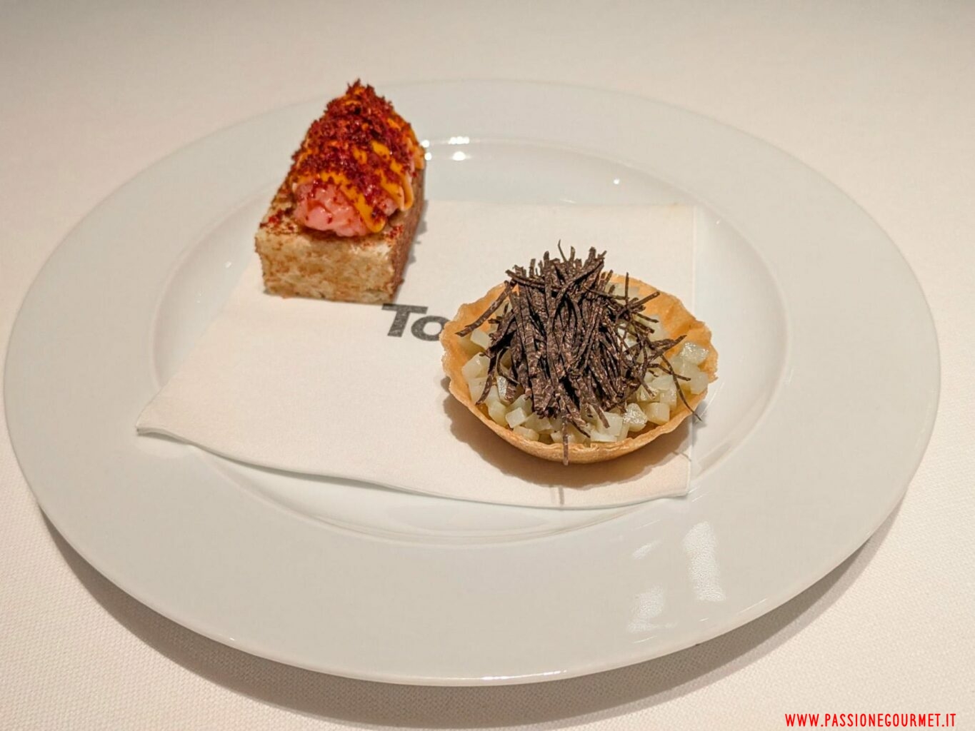 Il benvenuto dello chef Lorenzo Lunghi
