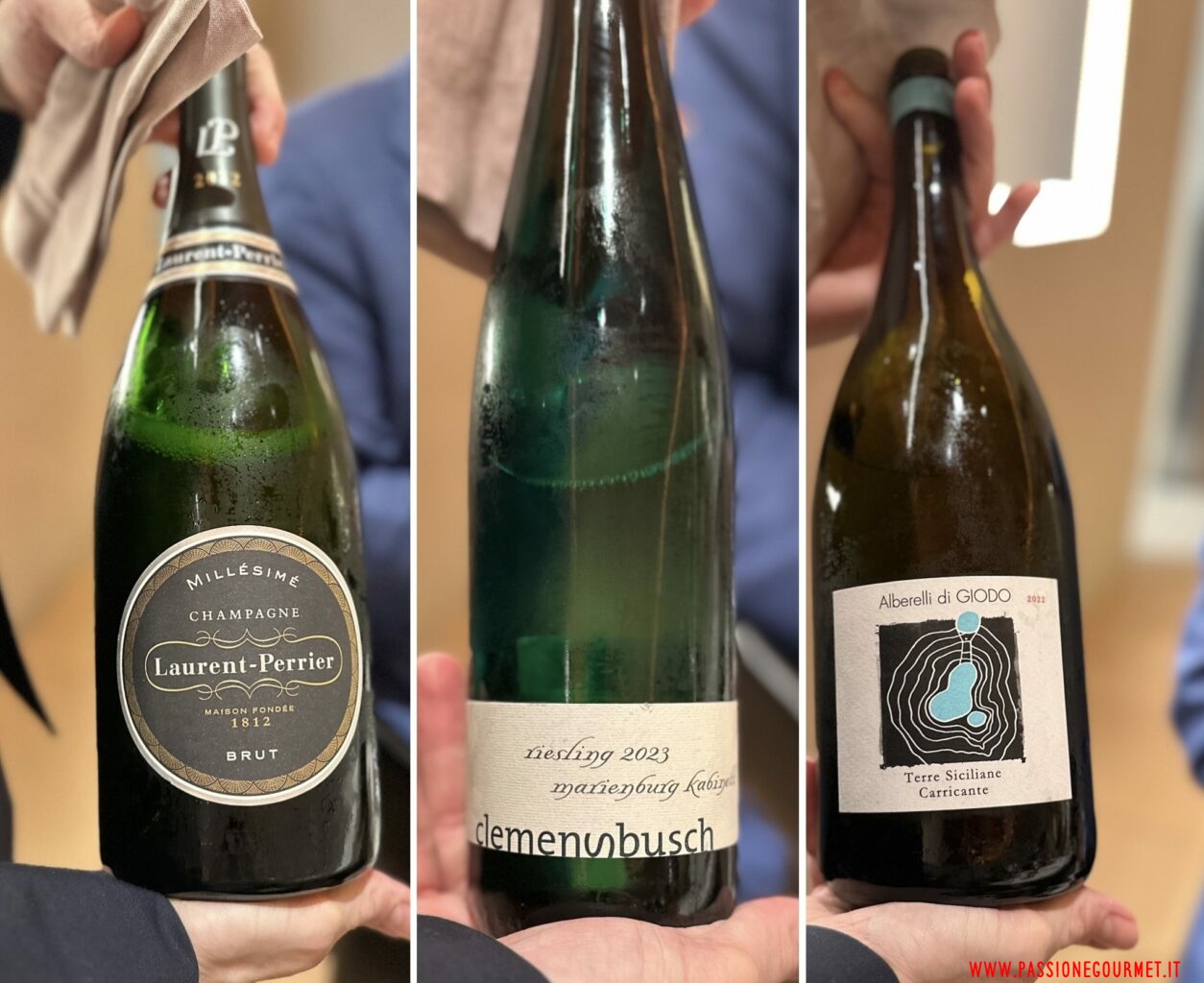 Il pairing servito allo Chef's Table del ristorante 12 apostoli