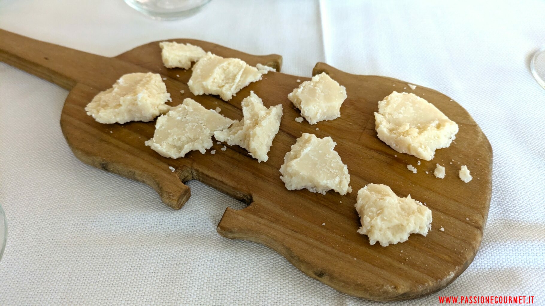 Il benvenuto con il Grana Padano.