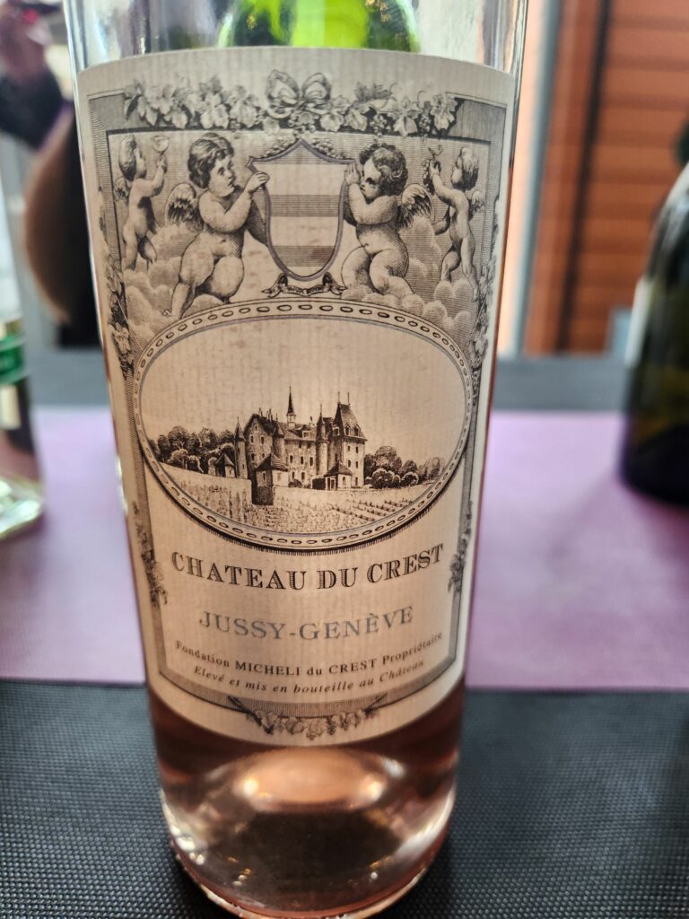 Chateau de Crest  Jussy-Genève Genève AOC Rosé