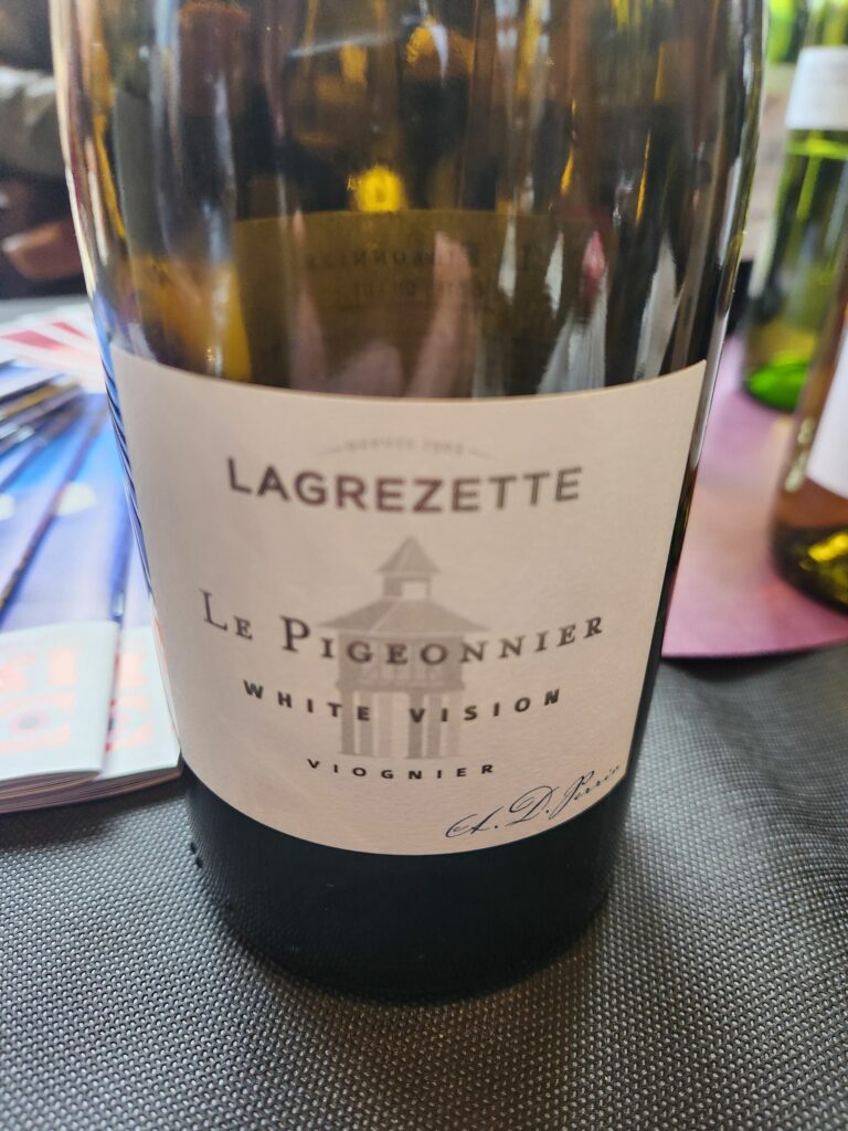 Le Pigeonnier White vision Viognier Lagrezette