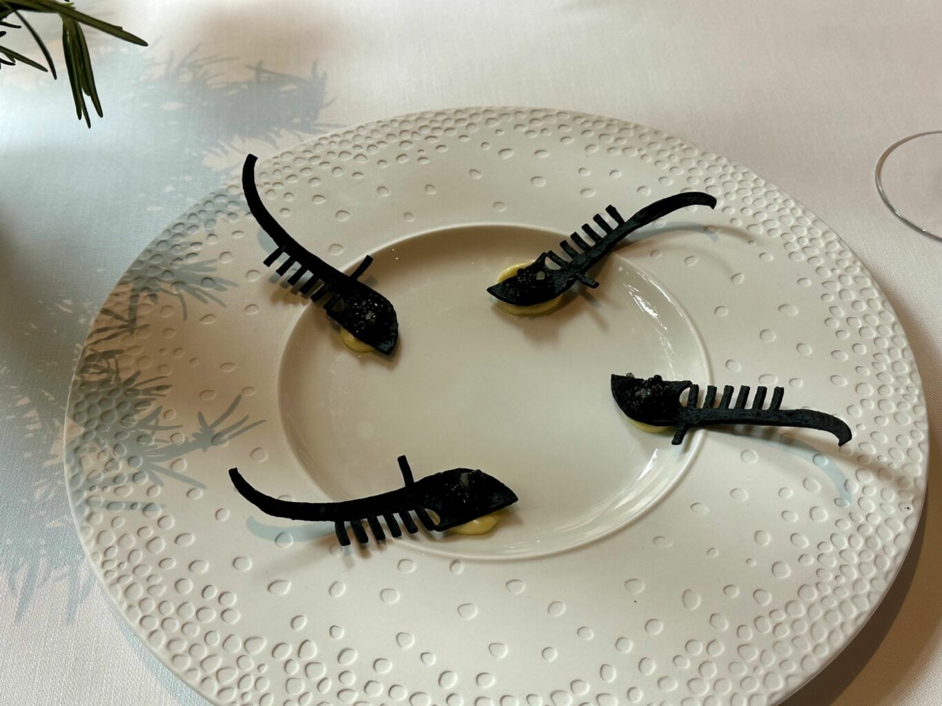 Amuse bouche del ristorante Glam.
