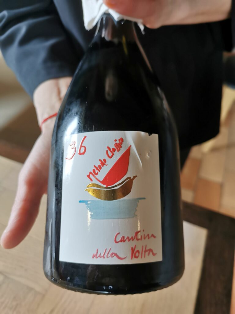 Il Lambrusco – Metodo classico 2015 che ci ha accompagnato a tutto pasto.