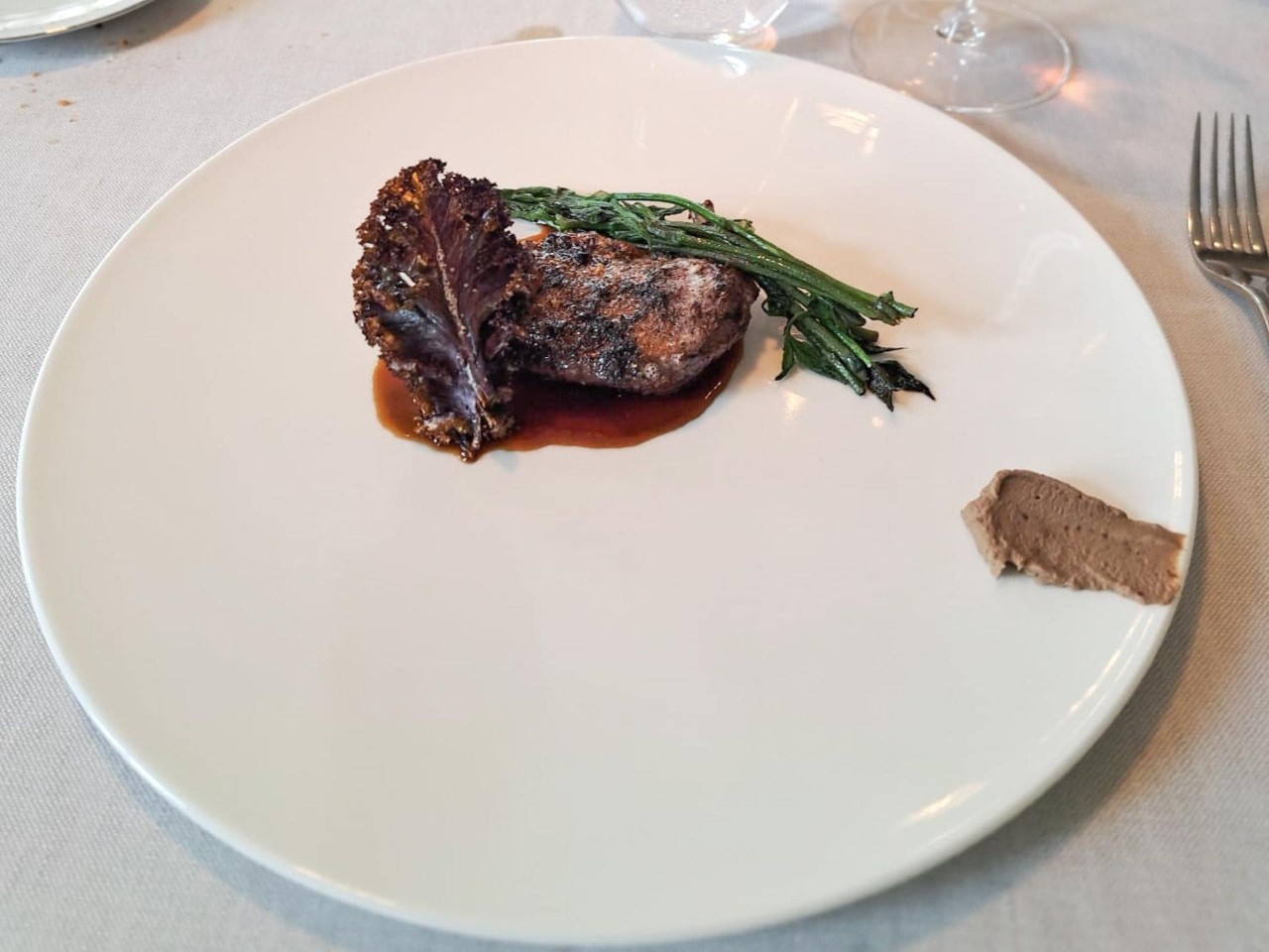 Piccione croccante del ristorante All'Enoteca.