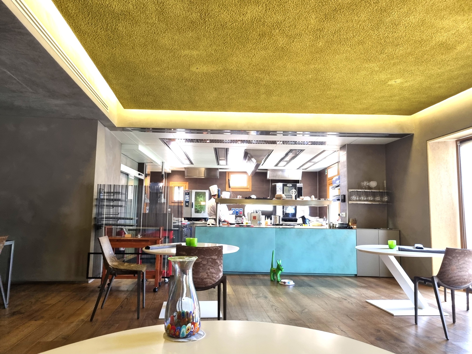 La cucina con vista.