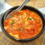 Le Uova al pomodoro del ristorante Il Portico.