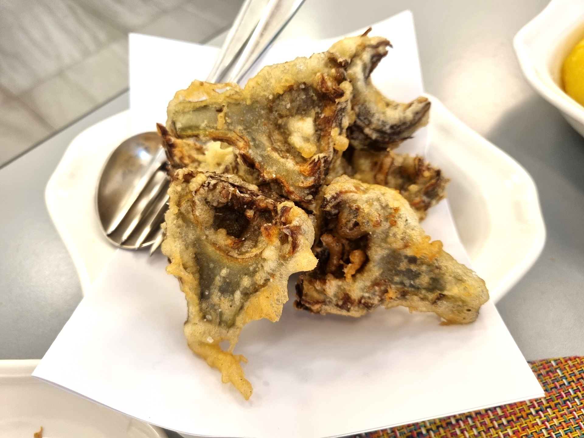 Carciofi fritti.