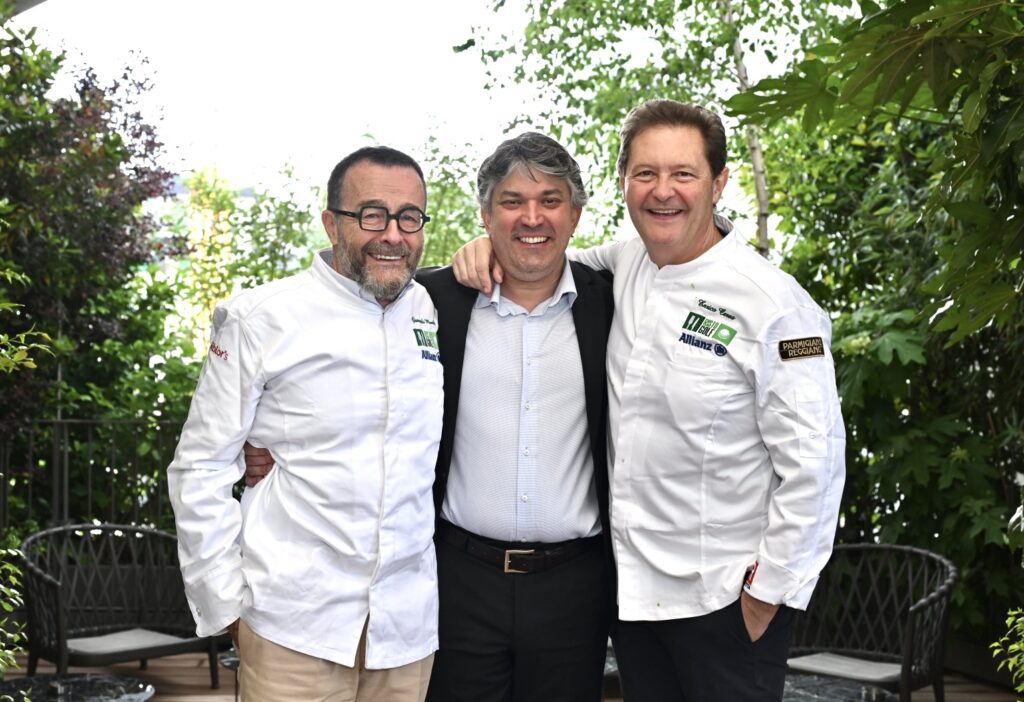 Giancarlo Morelli, Dario Colloi ed Enrico Cerea per il Circuito Ristogolf 2025.