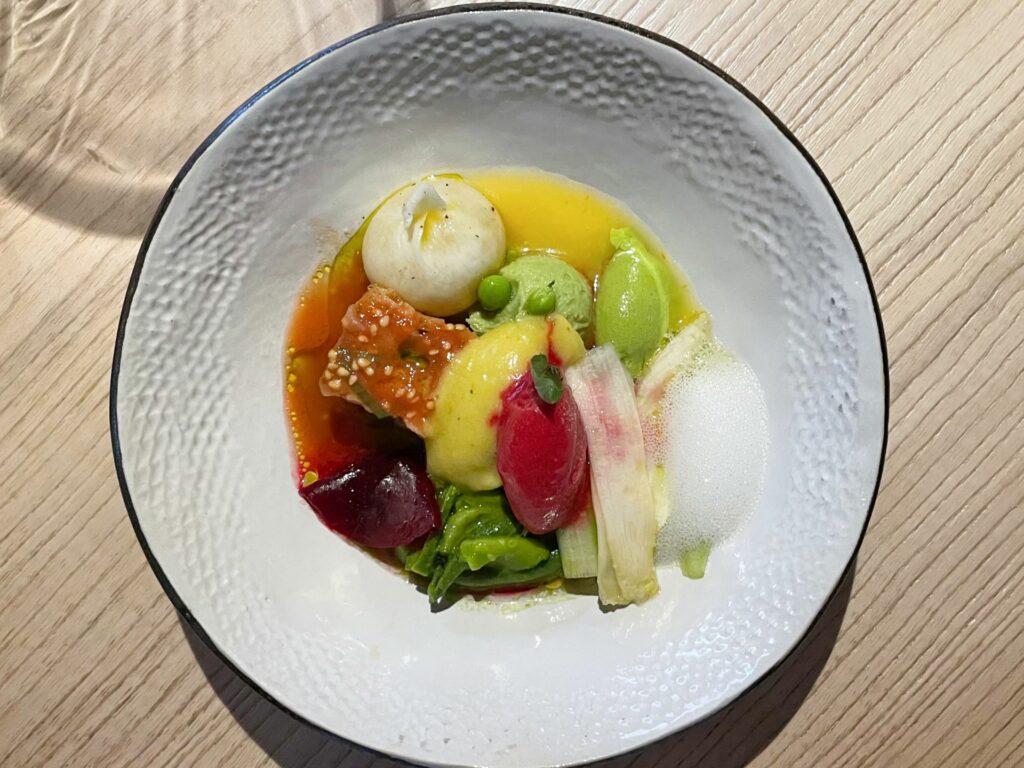 Al-Aimo di primavera (omaggio ad Aimo Moroni) – Primavera 2024 del ristorante Le Calandre.