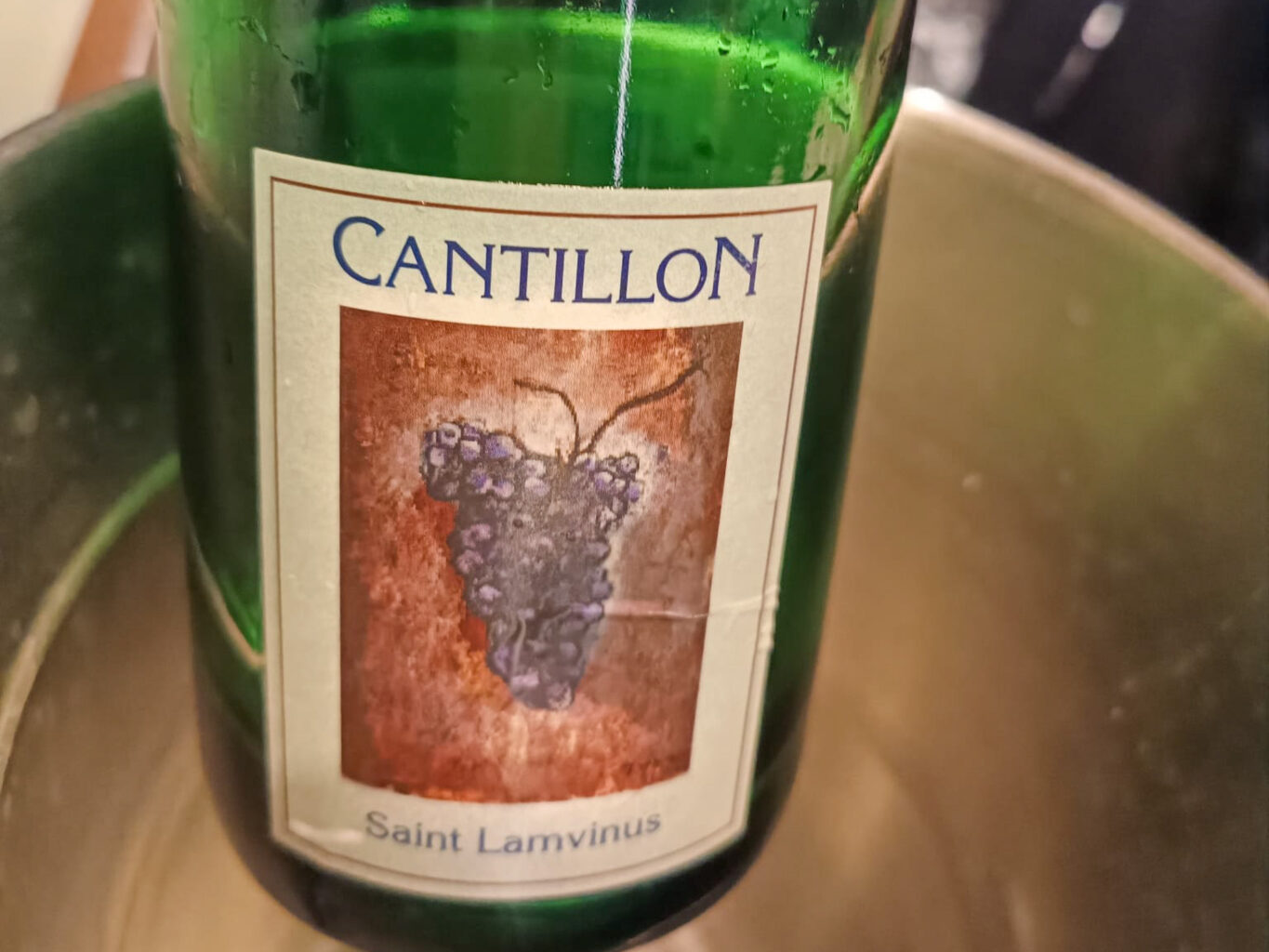 Un'altra etichetta degustata al ristorante Confine.