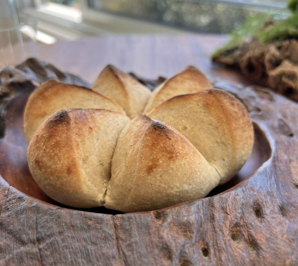 Il pane del ristorante Mirazur.