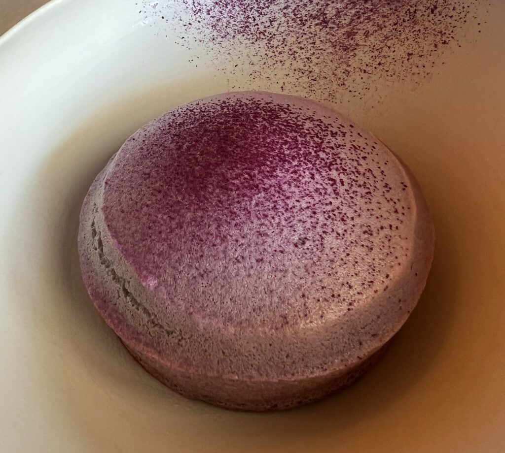 Patata dolce e yuzu.