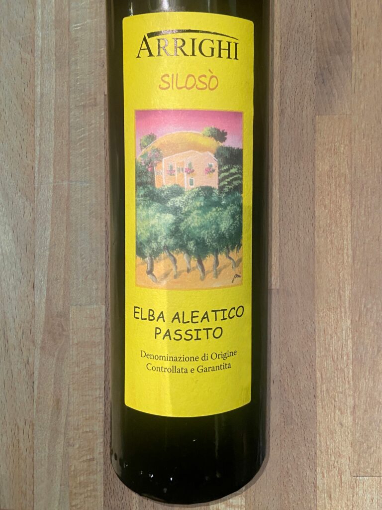 Silosò, l'Aleatico Passito dell'Isola d'Elba di Arrighi.