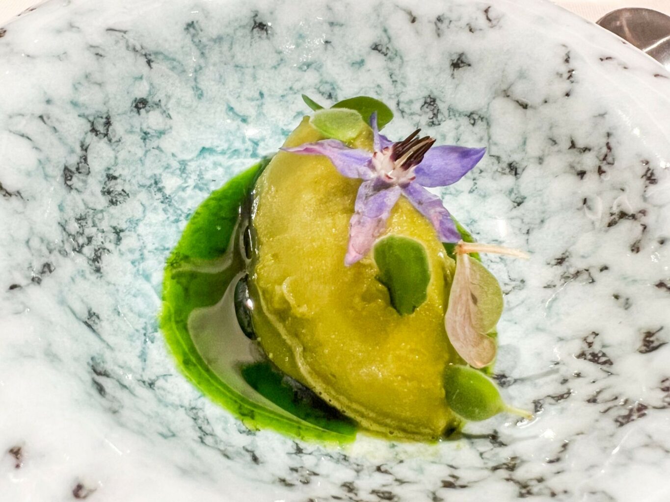 Il pre-dessert di Casa Romano.