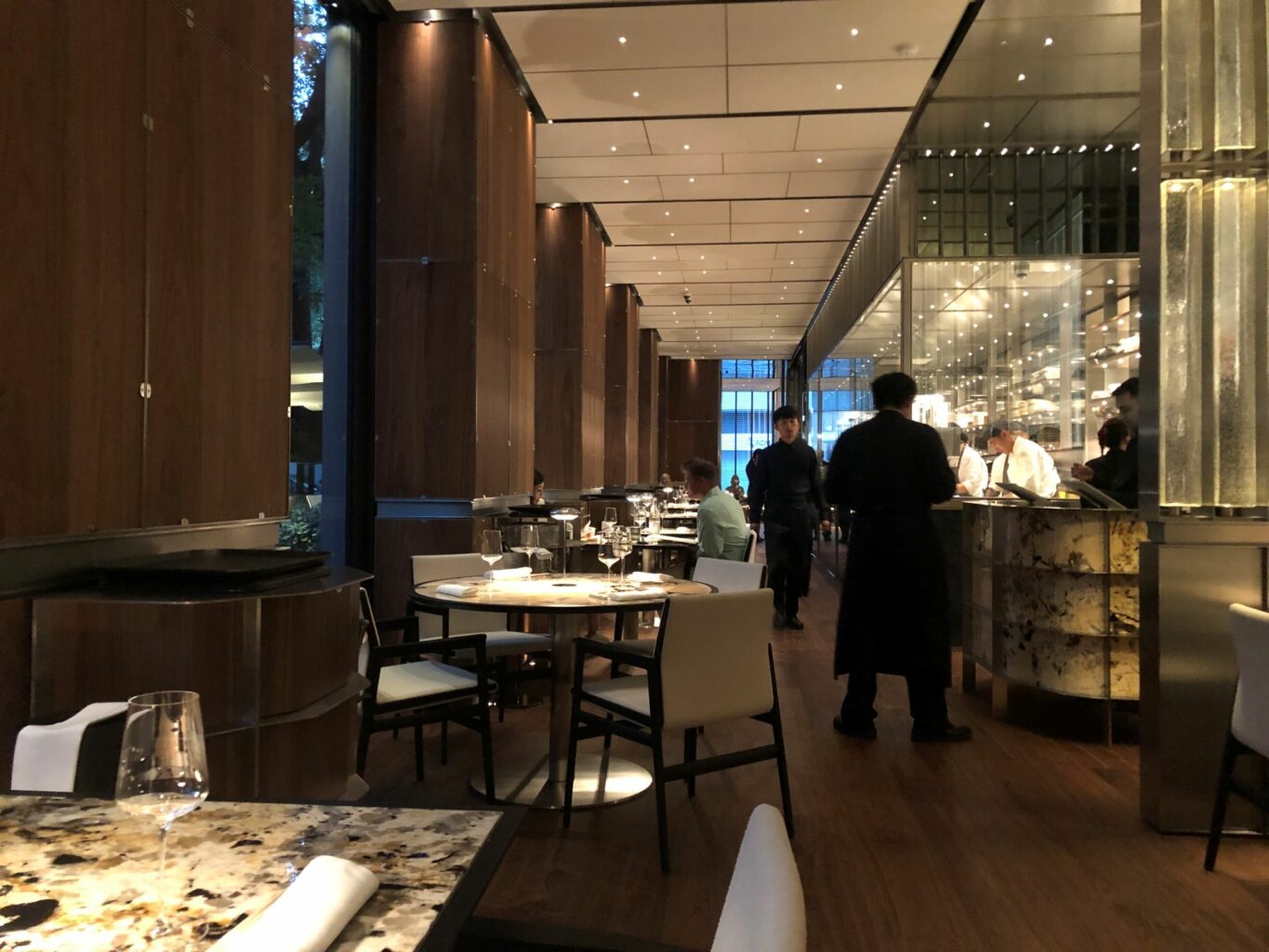 La nuova sala ristrutturata.