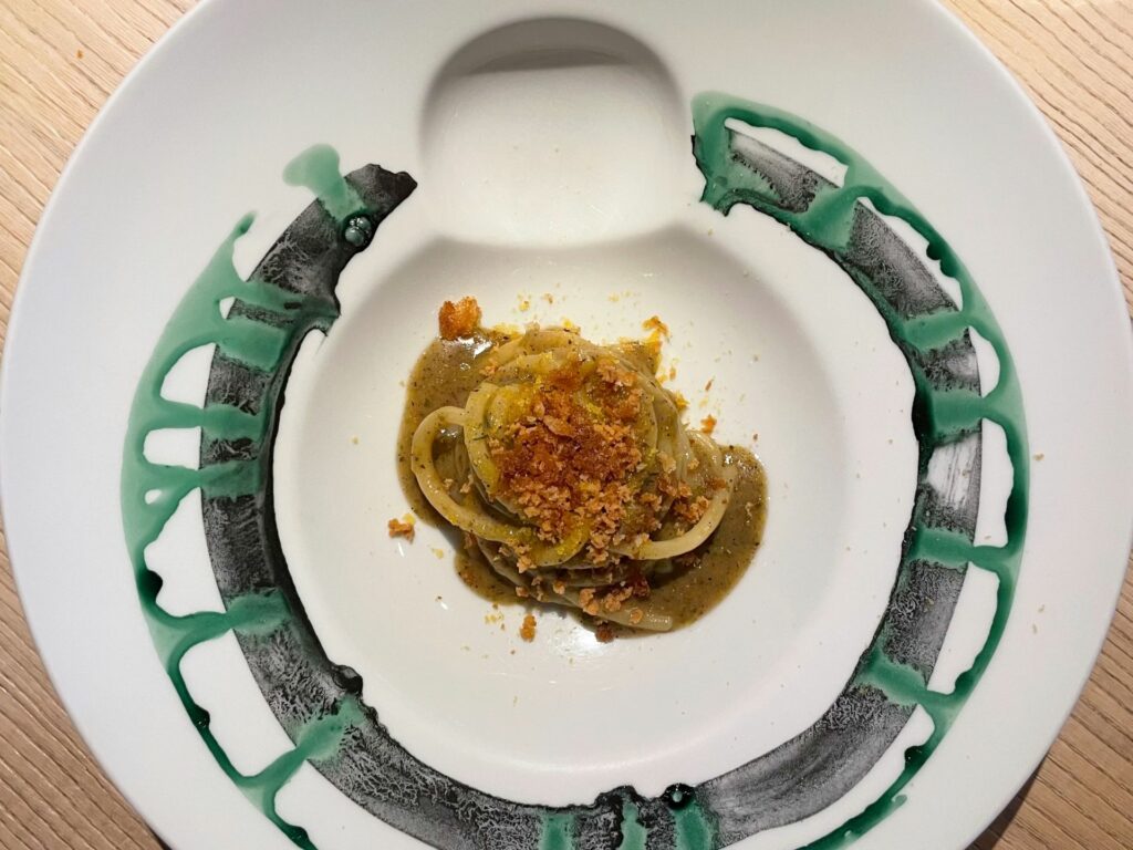 Spaghetti al limone, timo e bottarga – Estate 2024.