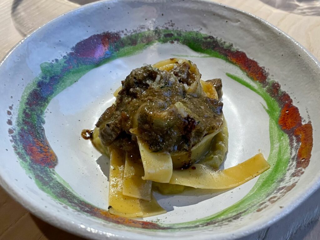 Tagliatelle con quinto quarto di mare – Inverno 2024.